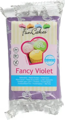 Produktbild von FunCakes Fondant Fancy Violet 250g