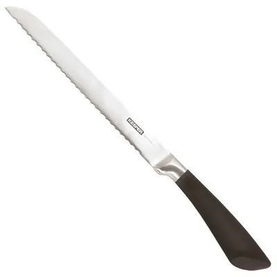 Produktbild von KESPER Brotmesser 20 cm Edelstahlklinge Griff mit rutschhemmender Beschichtung / Edelstahl