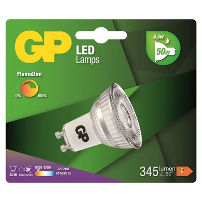 Immagine prodotto di Lampada LED Riflettore GU10 4,5W/50W Dimmerabile