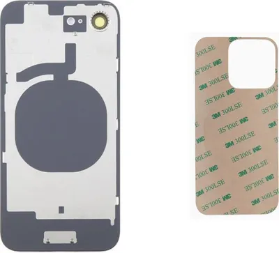 Produktbild von OEM iPhone 16E 16 E Akkudeckel Backcover Rückseite Glas Weiß