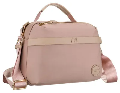 Obrázek produktu pro Peterson dámská nylonová crossbody kabelka růžová 27x20 cm