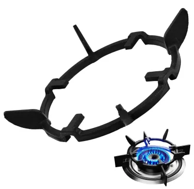 Wokring 17 cm, Gusseisen, Schwarz, für Gaskochfeld