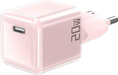Zdjęcie produktu dla Szybka ładowarka ścienna SiGN PD USB-C 20 W - różowa