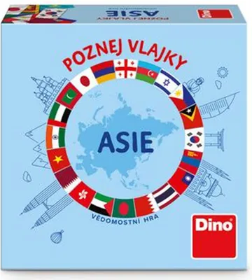 Image de Dino Connaît les drapeaux d'Asie