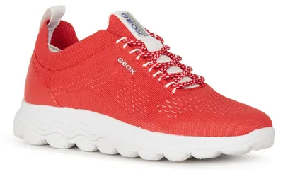 Produktbild von Geox Damen Sneaker 'D Spherica A - Knitted' red, Damen:36 EU