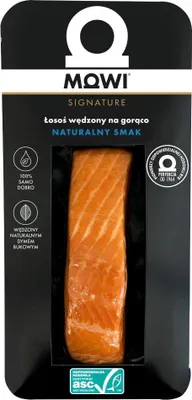 Zdjęcie produktu dla Mowi łosoś wędzony na gorąco 125g