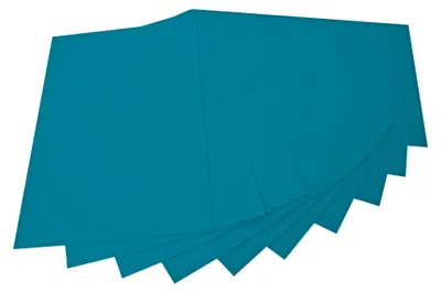Immagine prodotto di folia 520432 Bastelfilz 10 Bogen 20 x 30 cm, pazifik