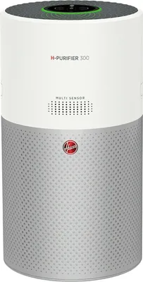 Immagine prodotto di Purificatore d'aria Controllo vocale Anello LED bianco avorio/argento Hoover HHP30C 011