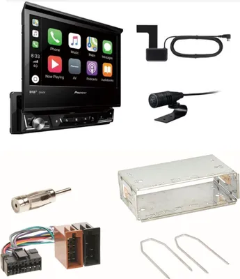 Produktbild von Pioneer AVH-Z7200DAB Digitalradio USB MP3 Einbauset für Renault Clio 1 2 Twingo