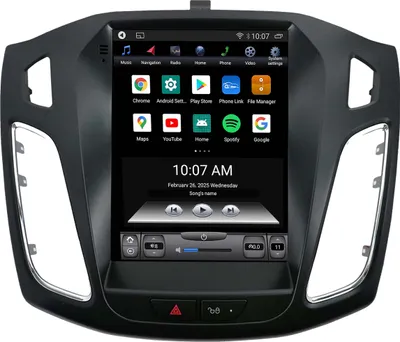 Produktbild von Für Ford Focus MK3 10-19 9.7" Touchscreen Android Autoradio GPS Navi CarPlay