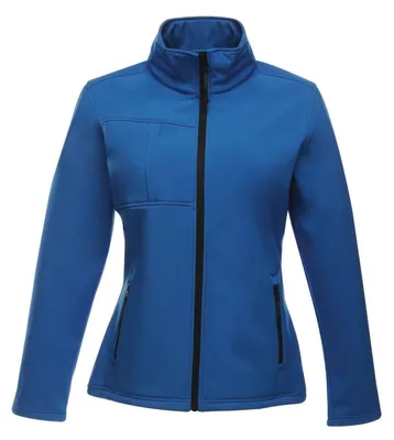 Image de Regatta - Veste softshell « Octagon II » pour femmes LT351 (46DE) (bleu Oxford/noir)
