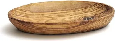 Produktbild von Ovale Schale aus Olivenholz, 19 cm, Unikat