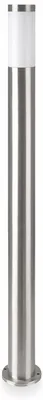 Obrázok produktu pre Stojacia lampa, nerezová oceľ, strieborná, H 110 cm, VT-838