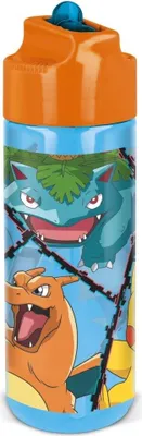 Pokémon-Trinkflasche, 540 ml, Tritan, PP, auslaufsicher