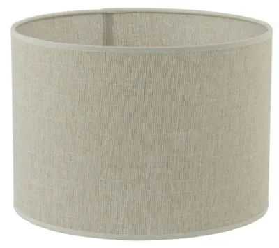 Zdjęcie produktu dla Light & Living - abażur - Breska - biały - tkanina - Ø 50cm - E27 - 2250698