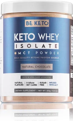 Produktbild von BeKeto Protein Isolat mit MCT-Schokoladengeschmack 300g