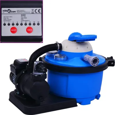 Obrázok produktu pre Piesková filtrácia s čerpadlom a časovačom 450 W 25 l