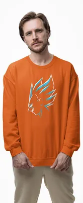 Produktbild von D&B Design Uni Pullover SWAN00010 Dragon Ball Orange-Größe M