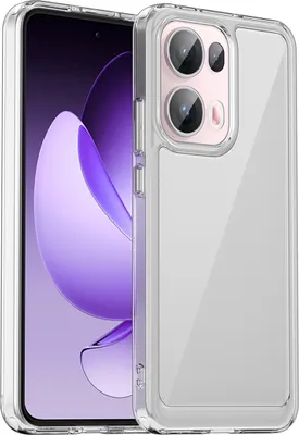 Immagine prodotto di Custodia per OPPO Reno13 Pro Trasparente, custodia protettiva in silicone TPU antiurto Trasparente