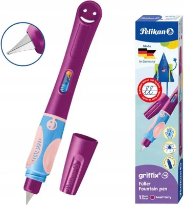 Produktbild von Pelikan griffix Füllhalter Sweet Berry für Rechtshänder in Faltschachtel