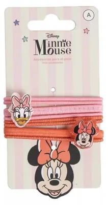 Produktbild von Disney Minnie Daisy Haargummi-Set, 8-teilig