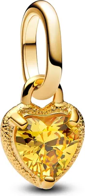 Immagine prodotto di Ciondolo cuore mini ME, oro IP, zirconi di PANDORA