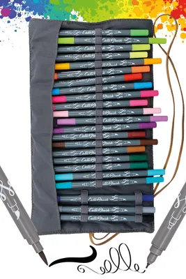 Produktbild von Handlettering-Stifte-Set mit 24 Farben