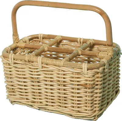Obrázok produktu pre Kobolo nosič fliaš pre 6 fliaš z ratanového prútia tašky na fľaše koše nákupný košík carrybag košík na fľaše košík na nápoje košík na fľaše