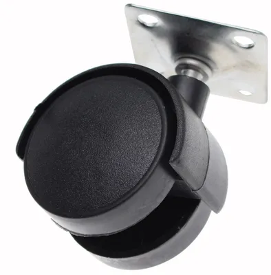 Image de KRAFTMANN 80332 Kit de roulettes pivotantes doubles 40 mm, 4 pièces
