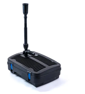 Produktbild von BluGarda BluFilter 1011 - 3-in-1 Teichpumpe mit Filter - Teichfilteranlage & UV-C Filter - 11W UVC Klärer Lampe - Für Fischteich & Kleine Teiche - Filterpumpe Komplettset - 1.000 L/h