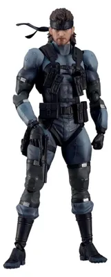 Zdjęcie produktu dla Metal Gear Solid 2: Sons of Liberty – figurka Figma Solid Snake MGS2, wersja zaktualizowana, 16 cm