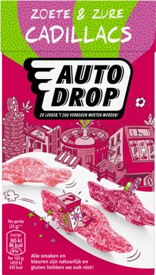 Produktbild von Autodrop Sweet and sour cadillacs 6 x 270 grams
