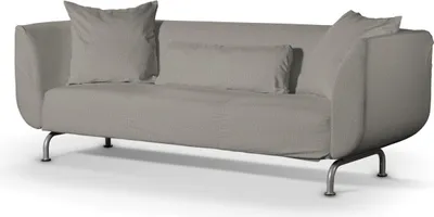 Produktbild von Dekoria Bezug für Strömstad 3-Sitzer Sofa, grau, Bezug für Sofa Stromstad 3-sitzer