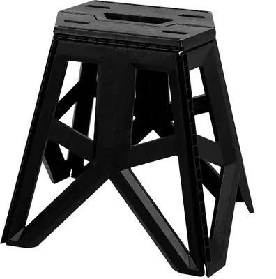 Produktbild von Aktive 63069 41x33x39cm Folding Hocker Schwarz 41x33x39cm Schwarz 41x33x39cm
