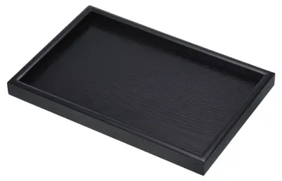Imagen del producto de Bandeja de madera de 30x20 cm. Plato rectangular decorativo para la cocina y la mesa