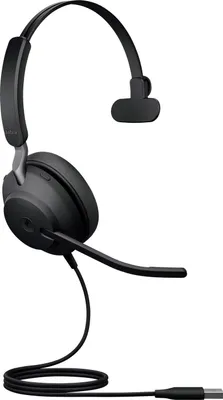 Image de Jabra 24089-899-999 - Jabra Evolve2 40 MS Casque audio mono USB-A, noir