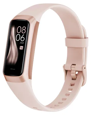 Produktbild von Siltcon® Vitéa Activity Tracker Damen – AMOLED – Schrittzähler – Herzfrequenz – Schlafmonitor – Zyklustracker – 2 Armbänder