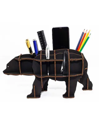 Obrázek produktu pro 3D puzzle, organizér na stůl Black Bear, EWA, dřevo, 26 kusů