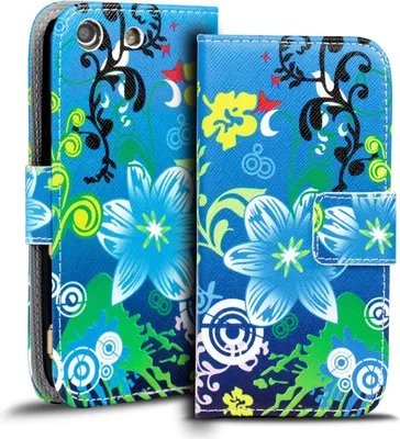 Produktbild von Handy Tasche für Sony Xperia M5 Hülle Kunstleder Motiv Schutzhülle Case