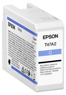 Produktbild von Epson Tintenpatrone cyan T 47A2 50 ml Ultrachrome Pro 10
