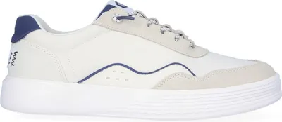 Produktbild von HEYDUDE Hudson Canvas Herren Sneaker White/Navy Größe 45