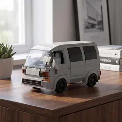 Produktbild von ACTY Straßenrennwagen Klemmbaustein Set 392 Teile Rennfahrzeug Bausatz Garage Spielzeug Jungen Geschenk MOC