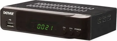Produktbild von Denver DVBS-206HD HDTV Receiver, DVB-S2, Ethernet, Free-to-Air