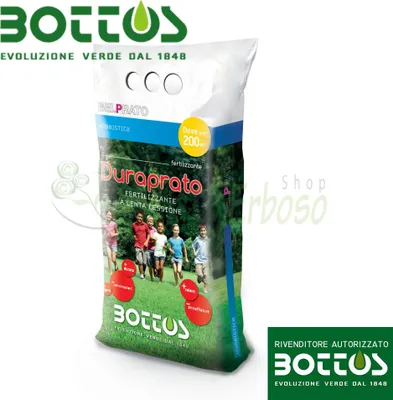 Immagine prodotto di Bottos Duraprato 10-6-15 C+B+Zn - Fertilizzante per prato da 5 kg