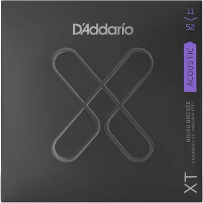 Image de D'Addario XTABR1152 - XT Bronze - custom light (011-052)