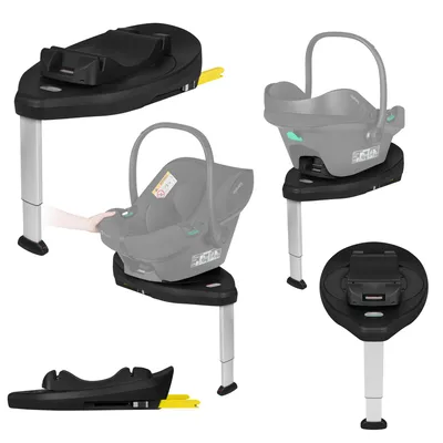 Image de Base Lionelo Astrid i-Size Plus, compatible avec les sièges auto Astrid i-Size et Astrid Lite i-Size, système ISOFIX, rotation à 180°