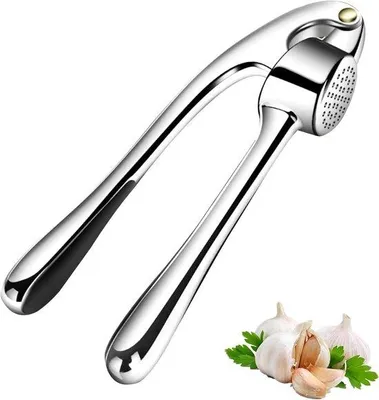 Produktbild von Praktischer Knoblauchpresse aus Edelstahl