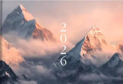 Produktbild von rido/idé 7017507016 | Taschenkalender Mod. Septimus 2026 "Mountain" | A6 quer, Papier