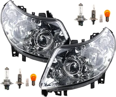 Produktbild von Johns, Scheinwerfer passend für Citroen Jumper III Set Links & Rechts mit Leuchtmitteln 1366102080 1369497080 1606664680 1606927480 0001366102080 0001