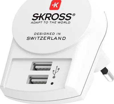 Image de Chargeur secteur Europe + 2 USB A Wh